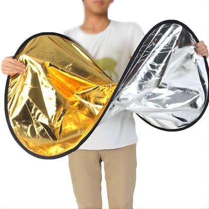 5‑in‑1 Photography Reflector – Camera Reflector & Light Reflector for Photography, Foldable Five in One Reflectors for Studio & Outdoor Shoots