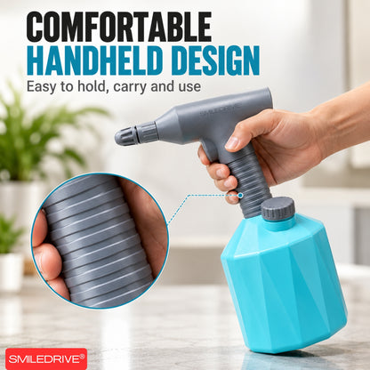 1L Garden Sprayer with Adjustable Mist & Stream | 2000 mAh Rechargeable Battery | USB Charging | Handheld Automatic Sprayer for Plants, Gardening & Household Use