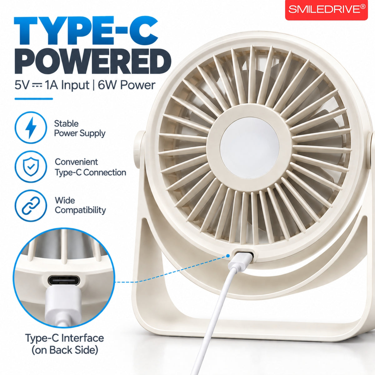 High Speed BLDC Desktop Fan | Rechargeable Fan with 4000 mAh battery | Speed control with Digital Display |  Remote Control |  Desktop & Wall Mounted Design | Ambient Light | Type C