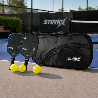 STRYKX Pickleball Kit Bag – Spacious Sports Bag | Easy-Access Pocket & Cushioned Shoulder Strap | Sports Bag for Pickleball, Gym & Travel