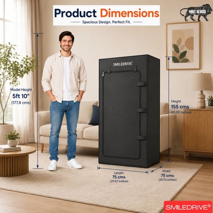 Electric Clothes Dryer Machine | Heavy-Duty 3-Tier Rack | Quick-Dry Technology | Hygienic, Foldable & Space-Saving Design | Made in India