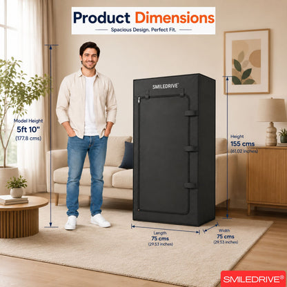 Electric Clothes Dryer Machine | Heavy-Duty 3-Tier Rack | Quick-Dry Technology | Hygienic, Foldable & Space-Saving Design