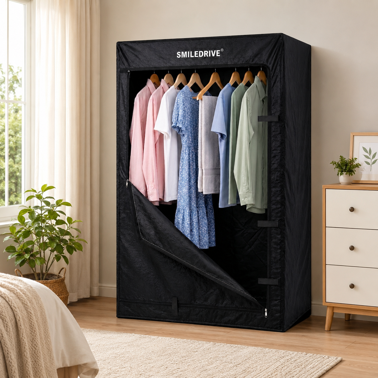 Electric Clothes Dryer Machine | Heavy-Duty 3-Tier Rack | Quick-Dry Technology | Hygienic, Foldable & Space-Saving Design