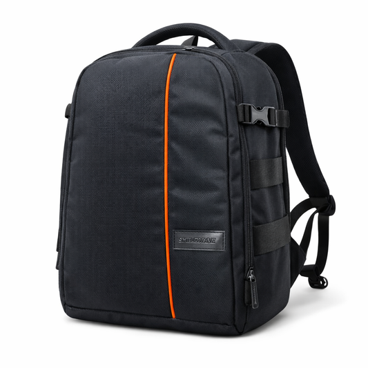 Waterproof DSLR Camera & Laptop Backpack – Lightweight, Durable & Travel-Ready Gear Bag with Top-Side Buckles | Fits Most Common Camera Sizes | Custom Dividers | Rain Cover