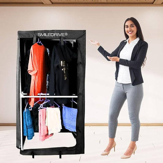 Electric Clothes Dryer Machine – Compact 3-Tier Rack | Dries Up to 16 Garments in 60 Minutes