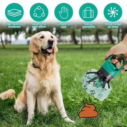 Smiledrive Dog Poop Scooper Pet Poop Grabber-Six Claw Design