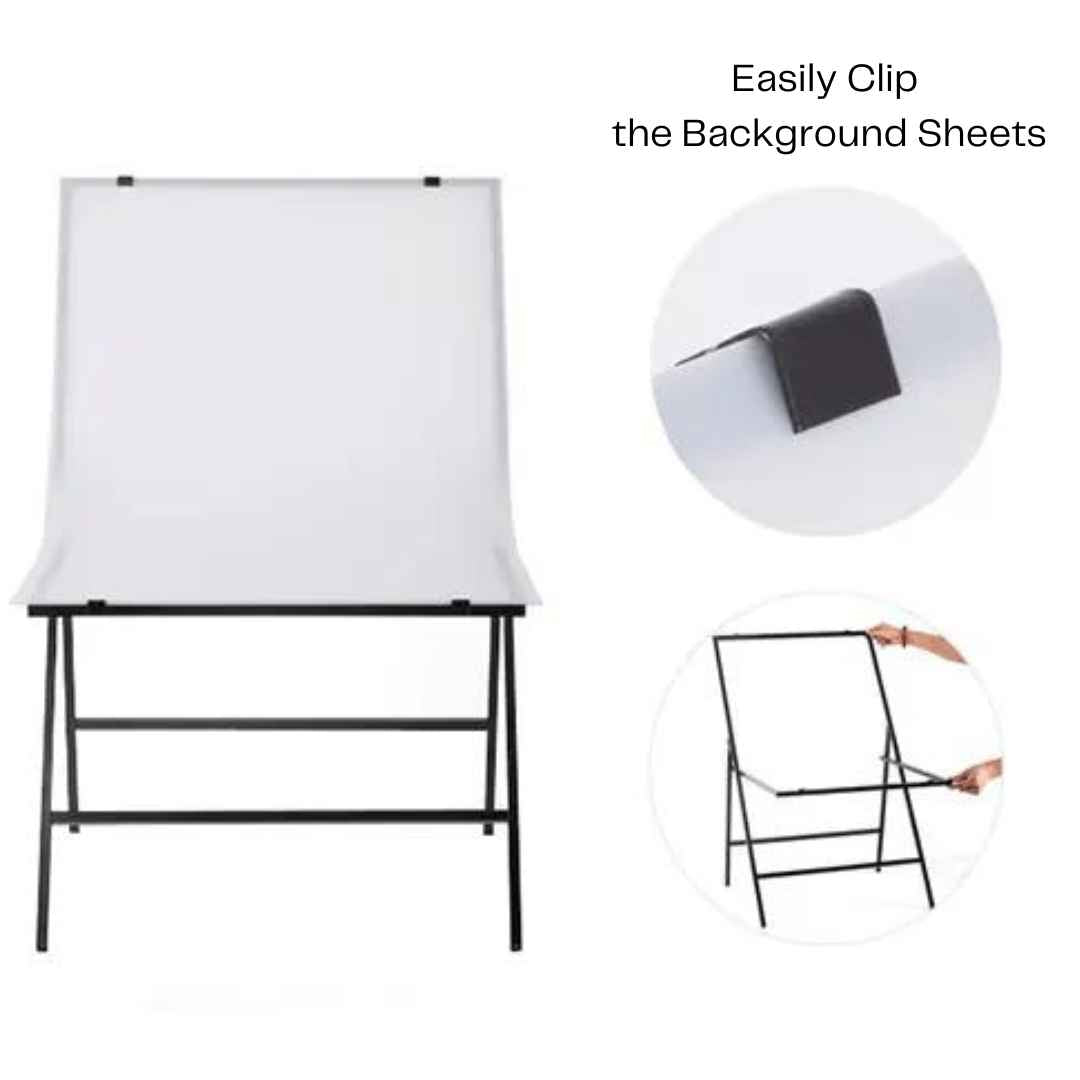 Table for Photography Portable Product Shoot Table for Tabletop Shoots ...