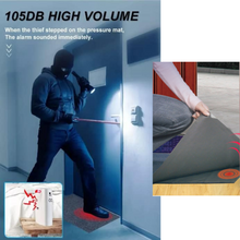 Load image into Gallery viewer, Pressure Mat Door Alarm System with Chime-Hidden Security Alarm for Home Enterance