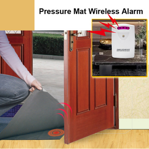 Pressure Mat Door Alarm System with Chime-Hidden Security Alarm for Home Enterance