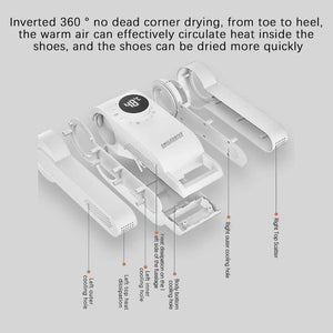Shoes Dryer Boot Heater Deodorizer Dehumidifier Machine Home Portable Smart Electric Shoe Drying