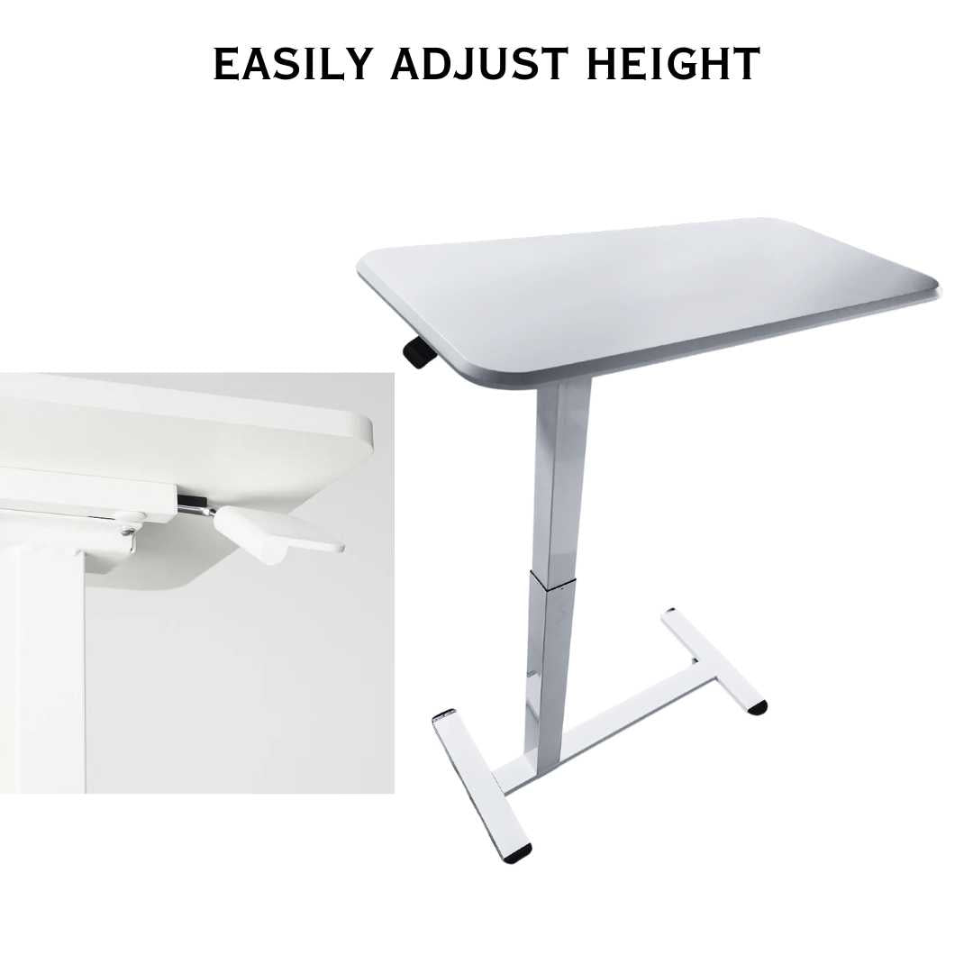 SMARTY Height Adjustable Table Computer Desk Standing Laptop Work Table