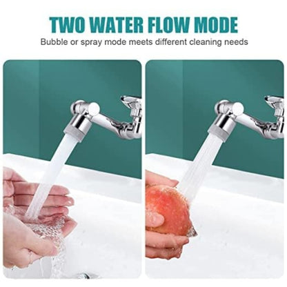 Sink Tap Extension with Full Rotation, Water-Saving, and Multi-Functional