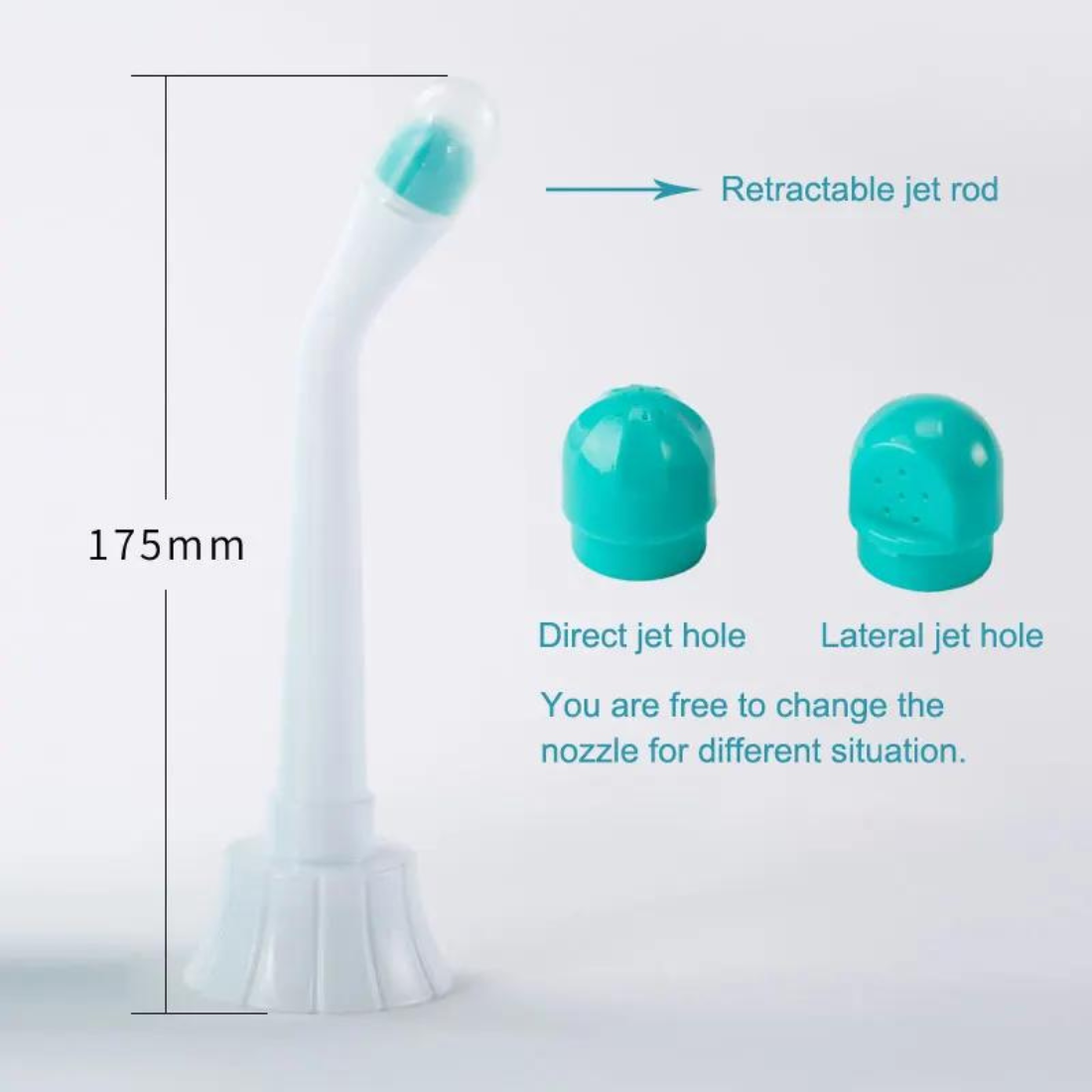 Portable Bidet for Travel–Handheld Spray Bottle Eco-Friendly Handheld Hygiene Solution