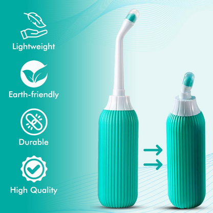 Portable Bidet for Travel–Handheld Spray Bottle Eco-Friendly Handheld Hygiene Solution