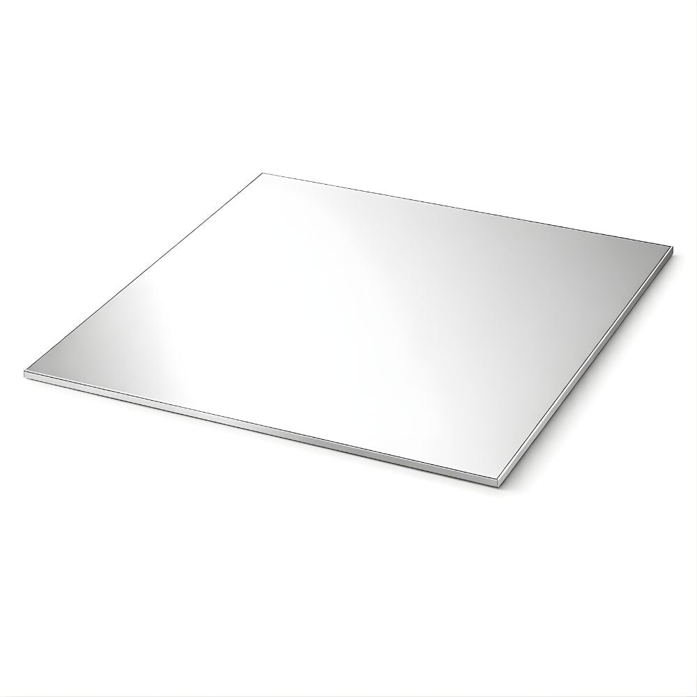 Gold & Silver Reflective Acrylic Display Table Risers for Professional Product Photography – Square 30 × 30 cm – Set of 2 (One Gold, One Silver, One-Sided)