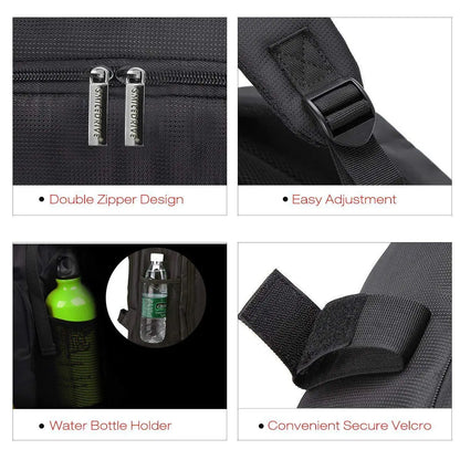 Waterproof Mini DSLR Backpack Camera Bag Backpack with Adjustable Dividers