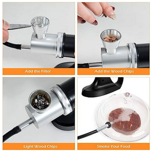 Rapid Infusing Gun Professional Smoke Infuser Gun Vacuum Sealer – Smiledrive.in