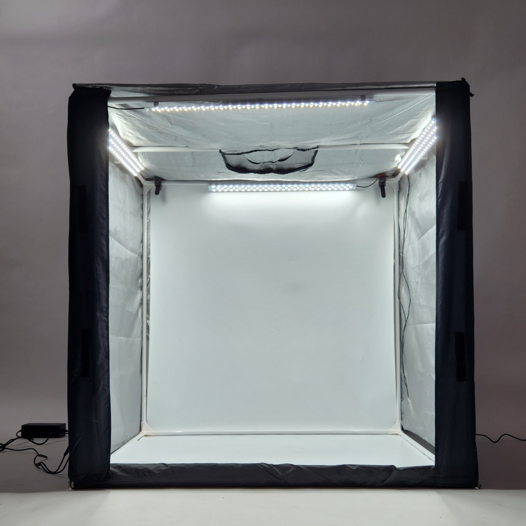 Smiledrive Photography Light Box Photo Studio Booth Soft Box-100 cm, 4 LEDs