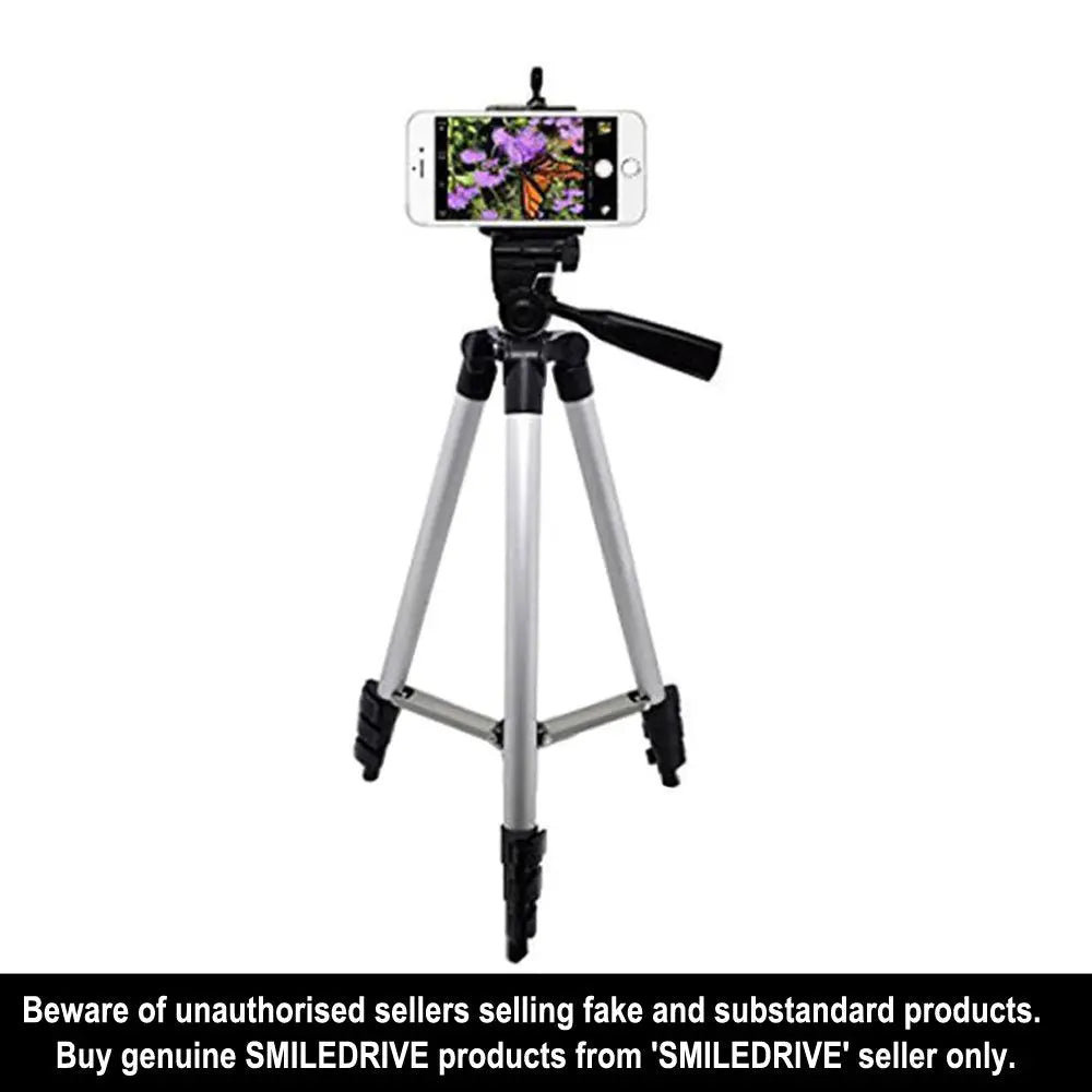 105cm Long Dslr/Mobile Travel Tripod Smiledrive