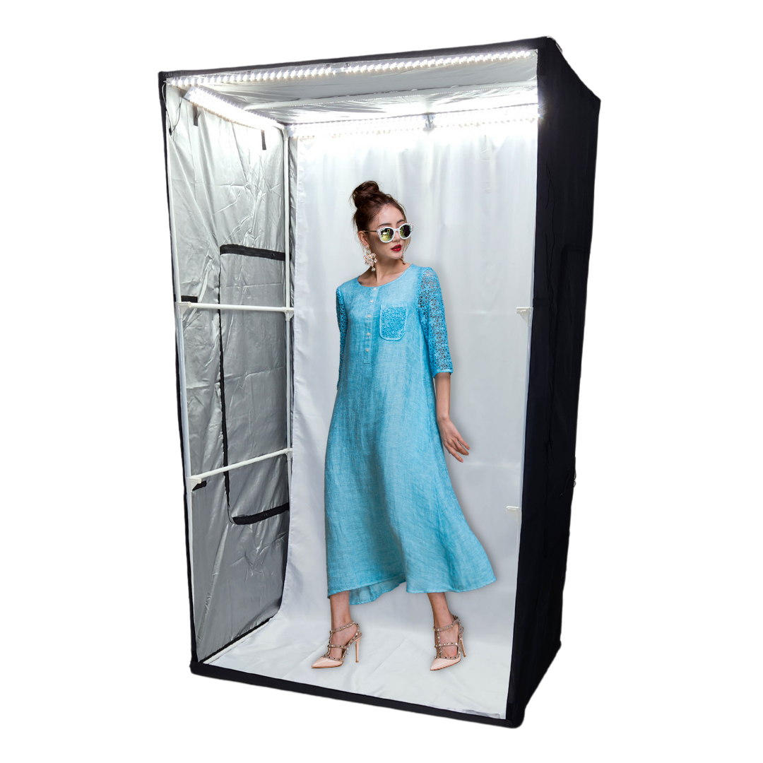 Photography Light Box Photo Studio Booth for Model Shoots Soft Box 200 cm –