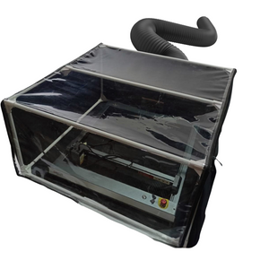 Laser Engraver Cover Engraving Machine Enclosure with Exhaust Fan and Vent Dispel Smoke and Odor, Dustproof