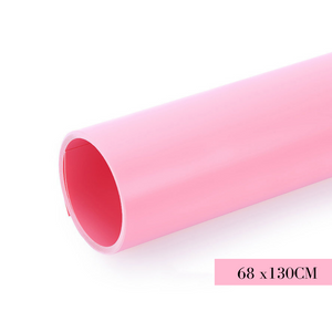 Professional Background for Photography Photoshoot Backdrop-Pink Blue Yellow PVC Plastic Photo Shoot 68X130cm Sheets