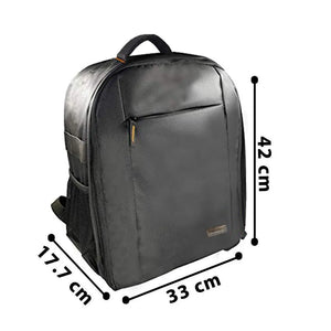 DSLR Camera Laptop Bag Backpack with Padded Adjustable Grids Smiledrive