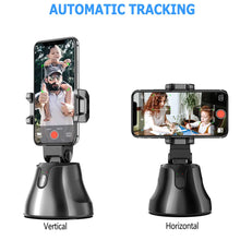 Load image into Gallery viewer, Face Tracking Smart Mobile Stand Selfie Stick Holder Gimbal for Smartphones with Auto Object Tracker 360° Rotatable Smiledrive