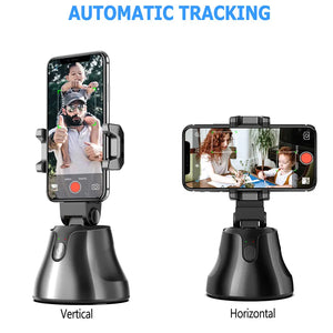 Face Tracking Smart Mobile Stand Selfie Stick Holder Gimbal for Smartphones with Auto Object Tracker 360° Rotatable Smiledrive