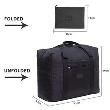 Load image into Gallery viewer, Foldable Duffle Bag Waterproof Travel Carry Bag-Never Pay Excess Bag Fee Smiledrive