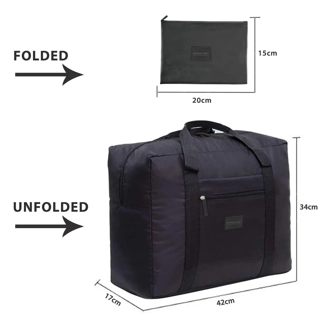 Foldable Duffle Bag Waterproof Travel Carry Bag-Never Pay Excess Bag Fee Smiledrive