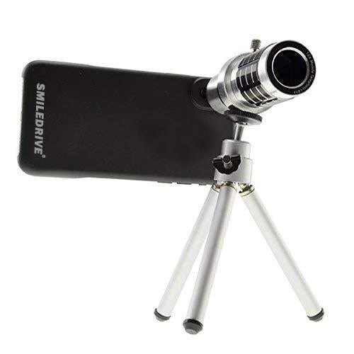 12x Optical Zoom Mobile Lens Kit Telescope Lens with Tripod, Back case/Cover compatible with iPhone XR Smiledrive