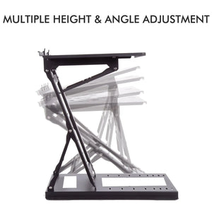 Laptop Standing Desk Table Stand with Adjustable Height & Angle Options - Made in India Smiledrive