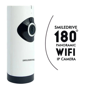 Panoramic WIFI IP CCTV Security Cam 180 degree fish eye view-Wireless Survelliance 720P HD Cam Smiledrive