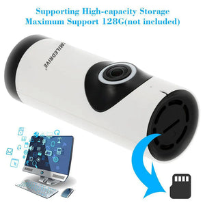 Panoramic WIFI IP CCTV Security Cam 180 degree fish eye view-Wireless Survelliance 720P HD Cam Smiledrive