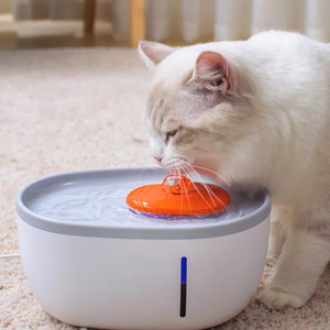 Water Fountain for Cats Dogs Pet Water Dispenser with Silent Pump, BPA-Free Triple Filteration