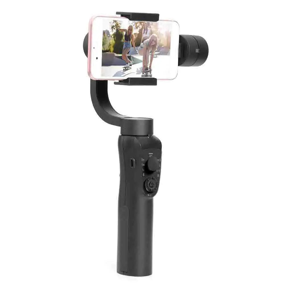 Pro Smartphone 3 Axis Gimbal Handheld Stabilizer for Mobiles and Action GoPro Camera Smiledrive