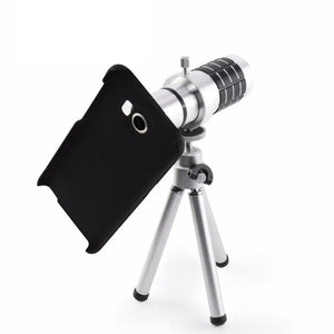 Samsung 12x Telescope Zoom Lens Kit with Tripod and Back Case - All Models Available Smiledrive