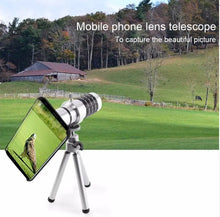 Load image into Gallery viewer, Samsung 12x Telescope Zoom Lens Kit with Tripod and Back Case - All Models Available Smiledrive