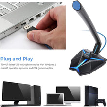 Load image into Gallery viewer, Smiledrive USB Microphone PC Computer Gaming Mic with Mute Button for Streaming/Chatting/vlogging-Windows/Mac OS compatible Smiledrive