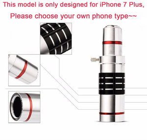 18x Optical Zoom Mobile Lens Kit Telescope Lens with Tripod, Back case/Cover compatible with iPhone 11 Smiledrive.in
