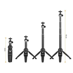 Sturdy Selfie Stick Tripod Monopod Extendable Stand with Wireless Remote Clicker for Smartphones Action Cameras Smiledrive