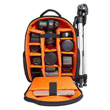 Load image into Gallery viewer, DSLR Camera Laptop Bag Backpack with Padded Adjustable Grids