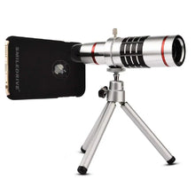 Load image into Gallery viewer, iPhone 18x Optical Zoom Lens Kit Set with Tripod &amp; Back Case-All Models Available Smiledrive